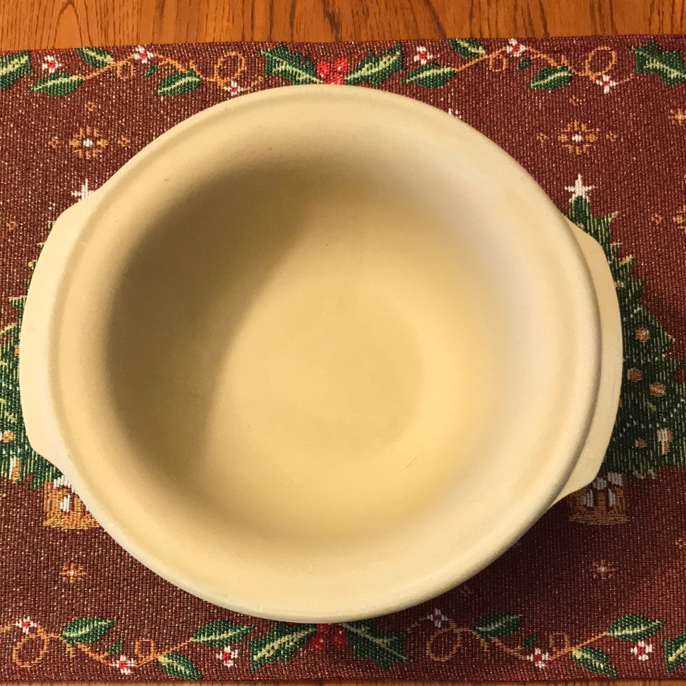 Pampered Chef Stoneware Small Baking Bowl #1